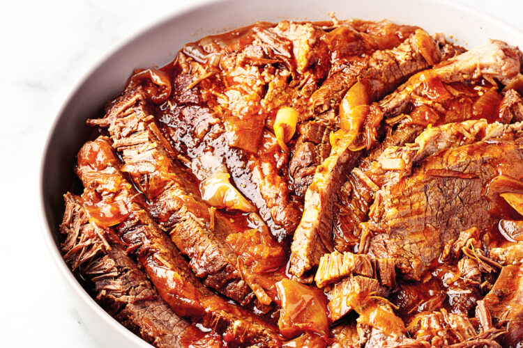 Instant Pot Jewish brisket adds sweet, savory flavor